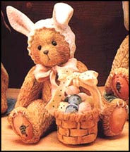 Bessie - Some Bunny Loves You, Cherished Teddies Figurine #916404 MAIN