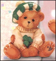 Sean - Luck Found Me A Friend In You, Cherished Teddies Figurine #916439 MAIN