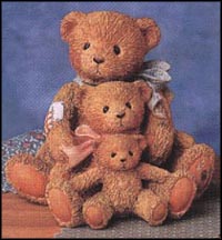 Theadore, Samantha & Tyler - Friends Come In All Sizes, Cherished Teddies Figurine #950505 MAIN