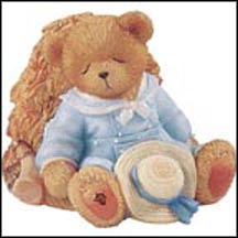 Little Boy Blue - Little Boy Blue Come Blow Your Horn, Cherished Teddies Figurine #979767 MAIN