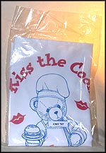 Kiss The Cook Apron, Cherished Teddies Apron #CRT707 MAIN