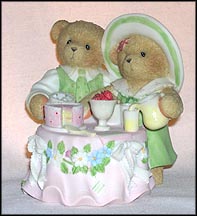 Hilary & Kurtis D. Claw, Cherished Teddies Figurine #CT0043 MAIN