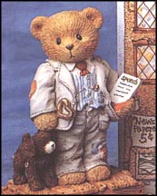 Mayor Wilson T. Beary, Cherished Teddies Figurine #CT951 MAIN