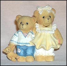 Bernard & Bernice Beary, Cherished Teddies Figurine #CT972 MAIN