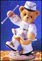 Vivienne - Baton Twirler (1999 Membears Only Figurine), Cherished Teddies Figurine #CT992 MAIN