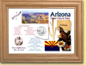 Arizona State Quarter Frame MAIN