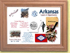 Arkansas State Quarter Frame MAIN