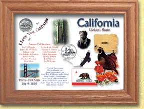 California State Quarter Frame MAIN