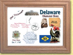 Delaware State Quarter Frame MAIN