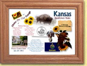 Kansas State Quarter Frame MAIN