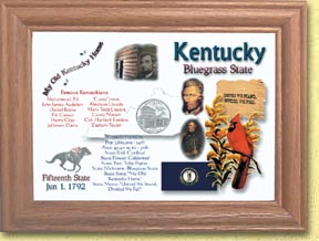 Kentucky State Quarter Frame MAIN