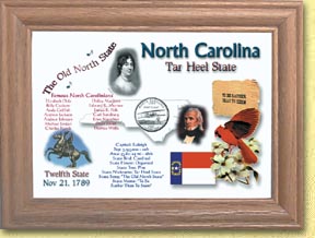 North Carolina State Quarter Frame MAIN