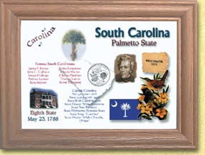 South Carolina State Quarter Frame MAIN
