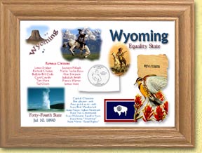 Wyoming State Quarter Frame MAIN