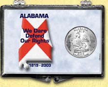Alabama - State Motto Snaplock Display MAIN