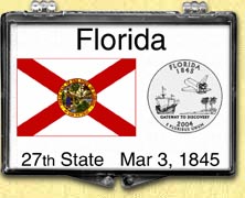 Florida - State Flag Snaplock Display MAIN
