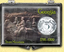 Georgia - Stone Mountain Snaplock Display MAIN