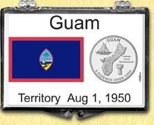 Guam Flag Snaplock Display MAIN