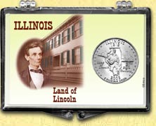 Illinois - Land of Lincoln Snaplock Display MAIN