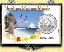 Northern Mariana Islands - Beach Snaplock Display MAIN