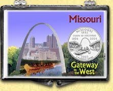 Missouri - Gateway to the West Snaplock Display MAIN