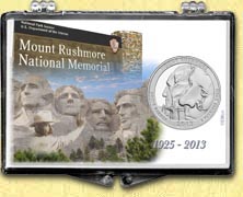 Mount Rushmore National Memorial Snaplock Display MAIN