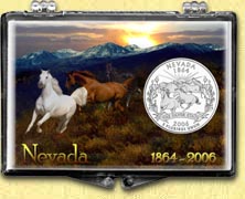 Nevada - Horses Snaplock Display MAIN