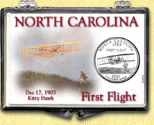 North Carolina - First Flight Snaplock Display MAIN