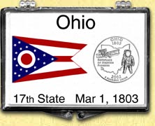 Ohio - State Flag Snaplock Display MAIN