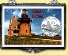Rhode Island - Lighthouse Snaplock Display MAIN