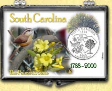 South Carolina - Palmetto State Snaplock Display MAIN