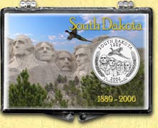 South Dakota - Mt. Rushmore Snaplock Display MAIN