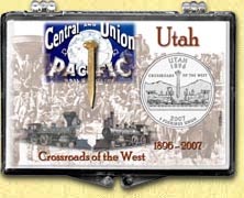 Utah - Crossroads Of The West Snaplock Display MAIN