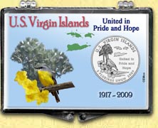 US Virgin Islands - Bird Snaplock Display MAIN