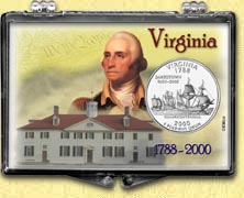 Virginia - George Washington Snaplock Display MAIN