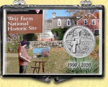 Edgar Marcus Snaplock Display - Weir Farm National Historic Site MAIN