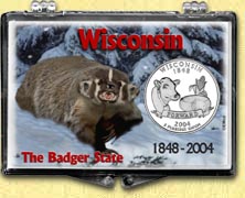 Wisconsin - Badger State Snaplock Display MAIN
