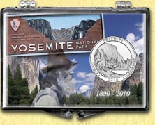 Yosemite National Park - Monument Snaplock Display MAIN