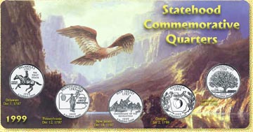 1999 State Quarter Set MAIN