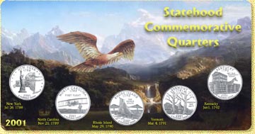 2001 State Quarter Set MAIN