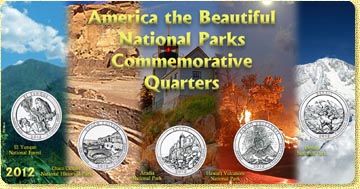 2012 America The Beautiful National Parks Quarter Set MAIN