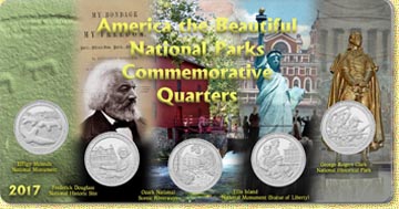 2017 America The Beautiful National Parks Quarter Set MAIN