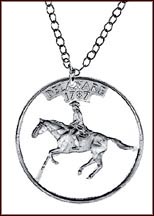 Delaware Cut-Out Coin Necklace MAIN