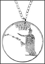 Hawaii Cut-Out Coin Necklace MAIN