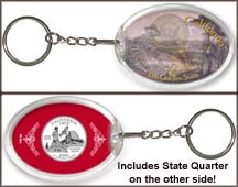 California - Golden State Keychain MAIN