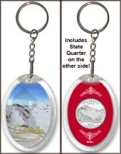 Colorado - Colorful Colorado Keychain MAIN