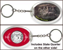 Georgia - Stone Mountain Keychain MAIN