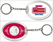 Hawaii State Flag Keychain MAIN