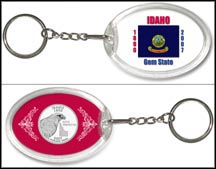 Idaho - State Flag Keychain MAIN