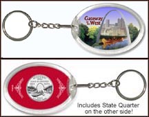 Missouri - Gateway to the West Keychain MAIN